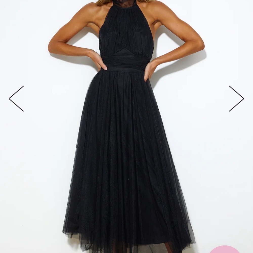 COPY - TANGLED UP MAXI DRESS BLACK
